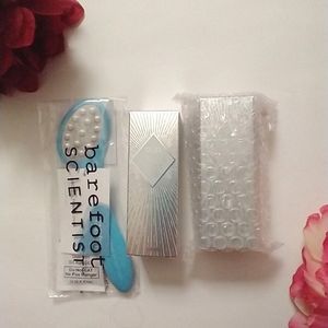 2 x Pur Iconic Glow Face and Body Oil and Barefoot Scientist Foot File